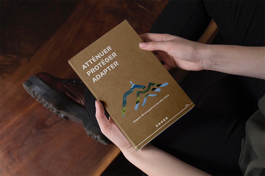 Rapport Développement Durable Conseil Départemental 63 - Design éditorial